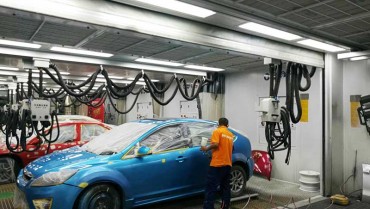 汽車鈑噴流水線